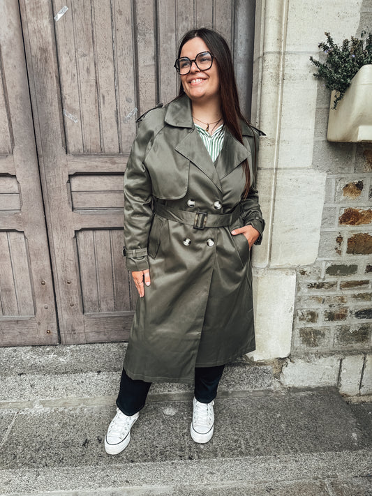 Trench Berenice - kaki