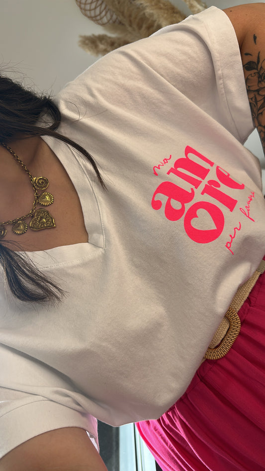 T-shirt "AMORE" +