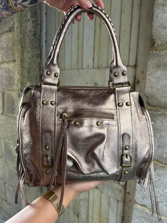 Sac cuir irisé - médium