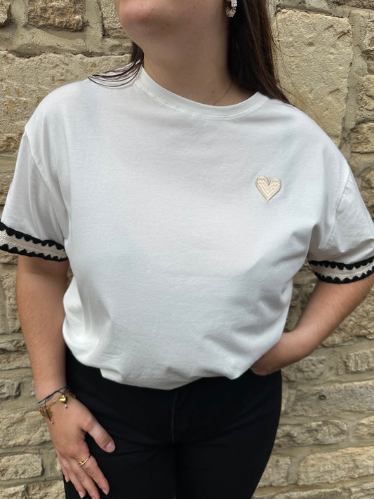 Tee-shirt cœur