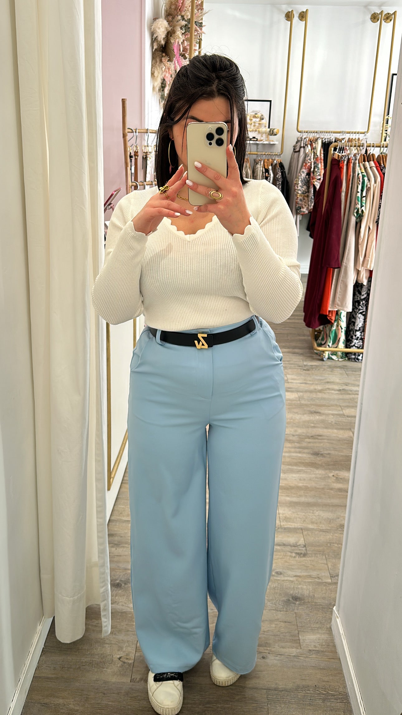 Pantalon Naia - bleu