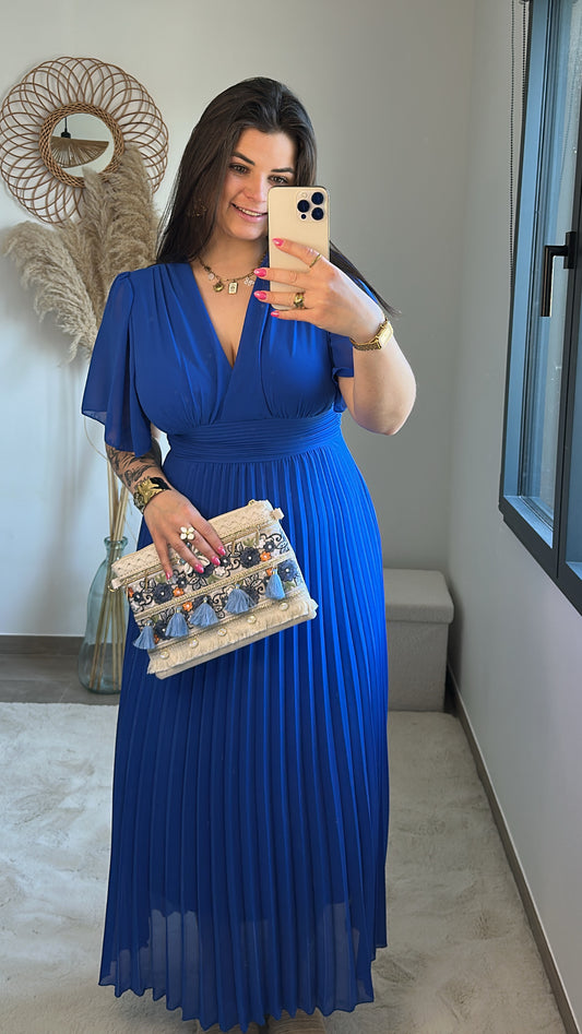 Robe Rosie - bleu roi