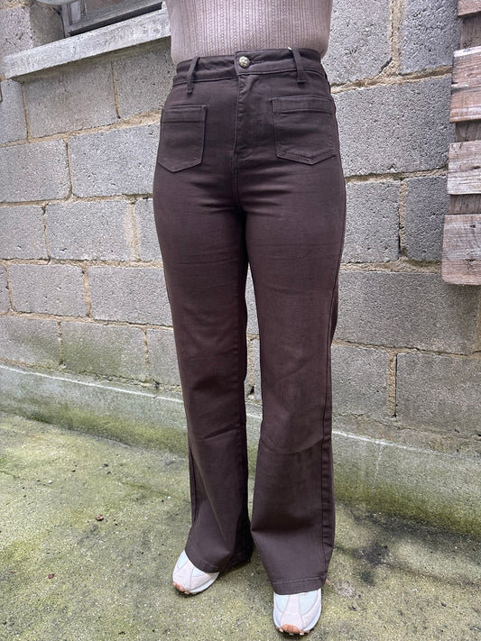 Jean Gaspard - marron - WIDE