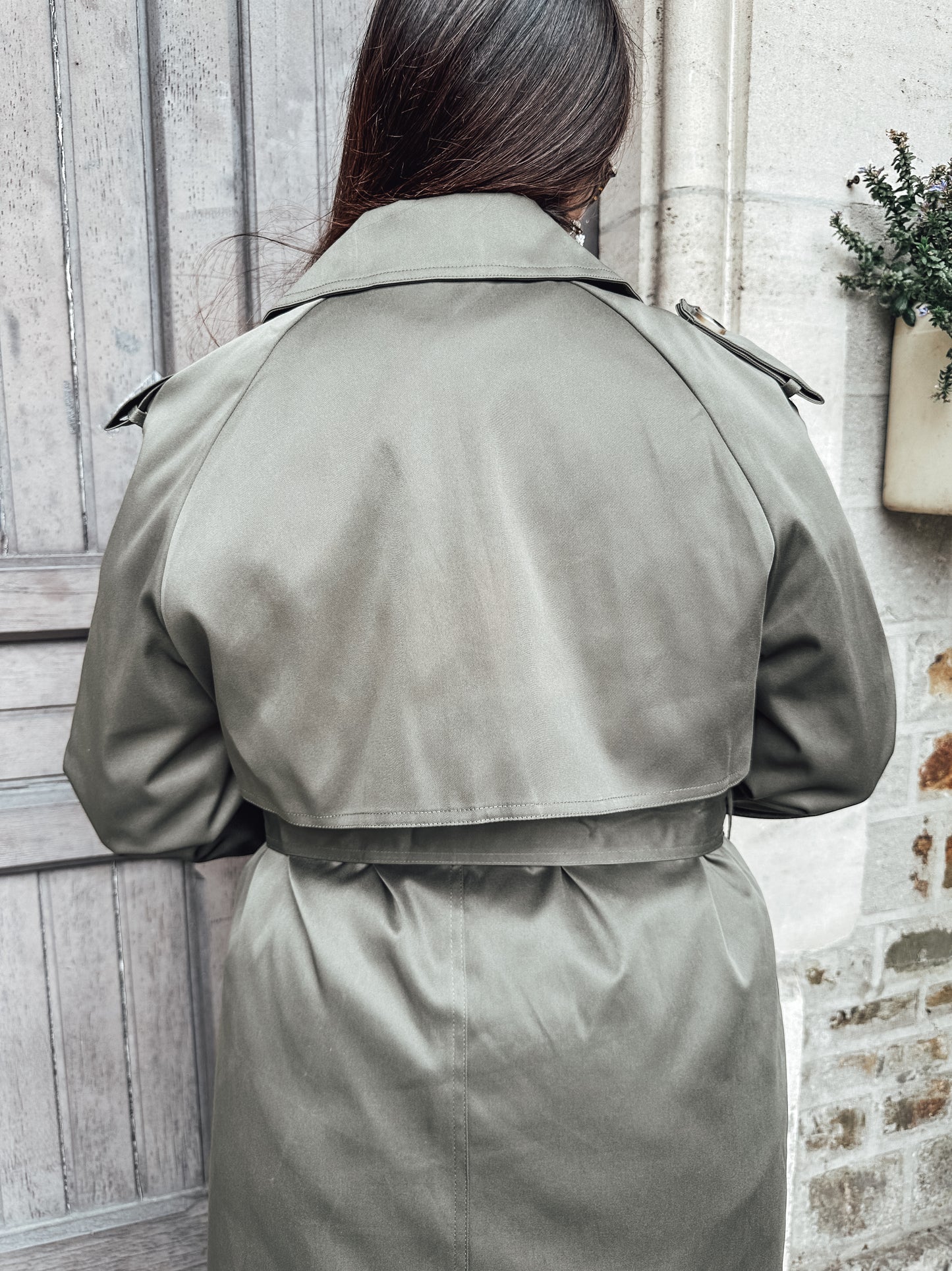Trench Berenice - kaki