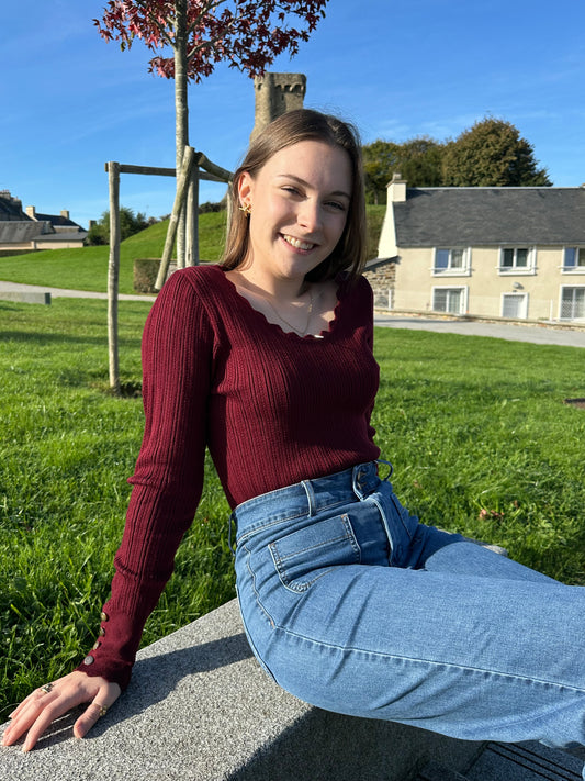 Pull Lola - Bordeaux