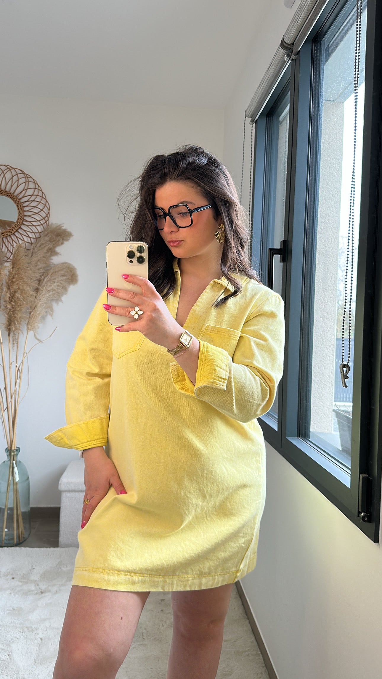 Robe Flavie - jaune