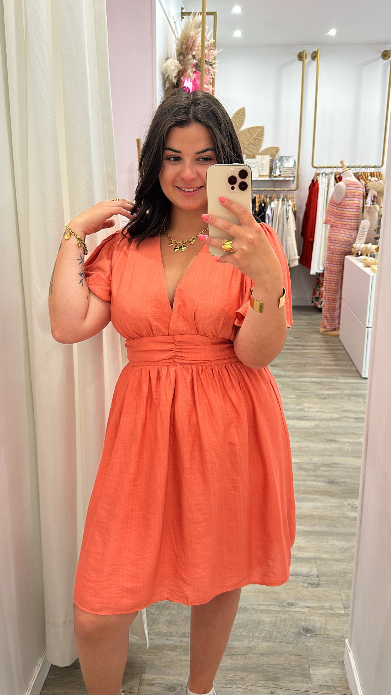 Robe Valentina + rose