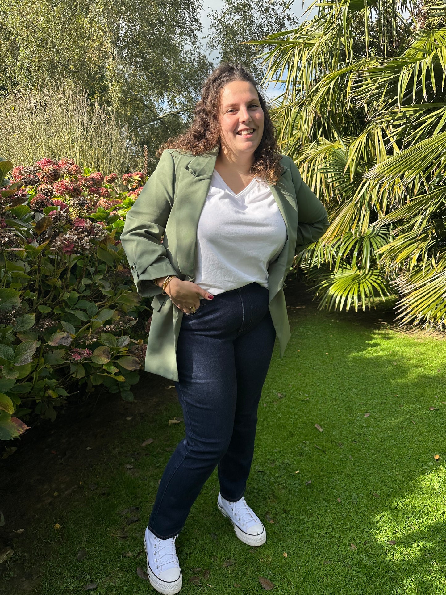 Blazer Kathaline + kaki
