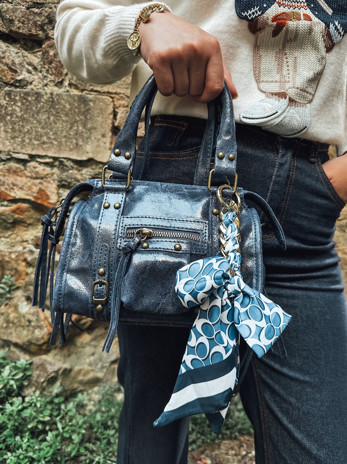 Sac cuir mate - small