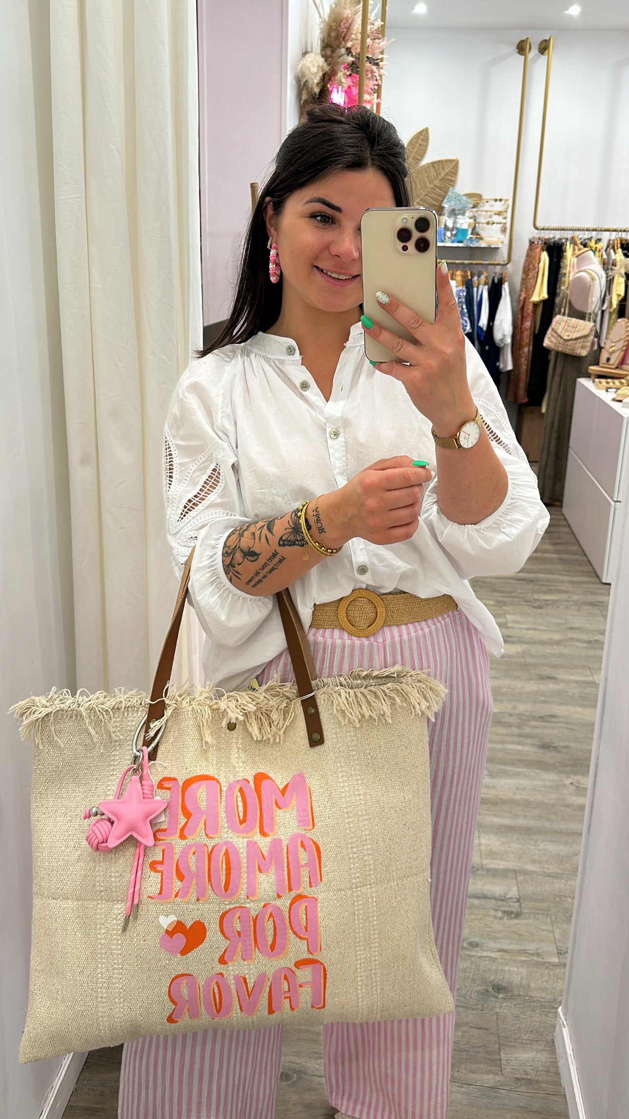 Pochette & sac « MORE AMOR POR FAVOR »