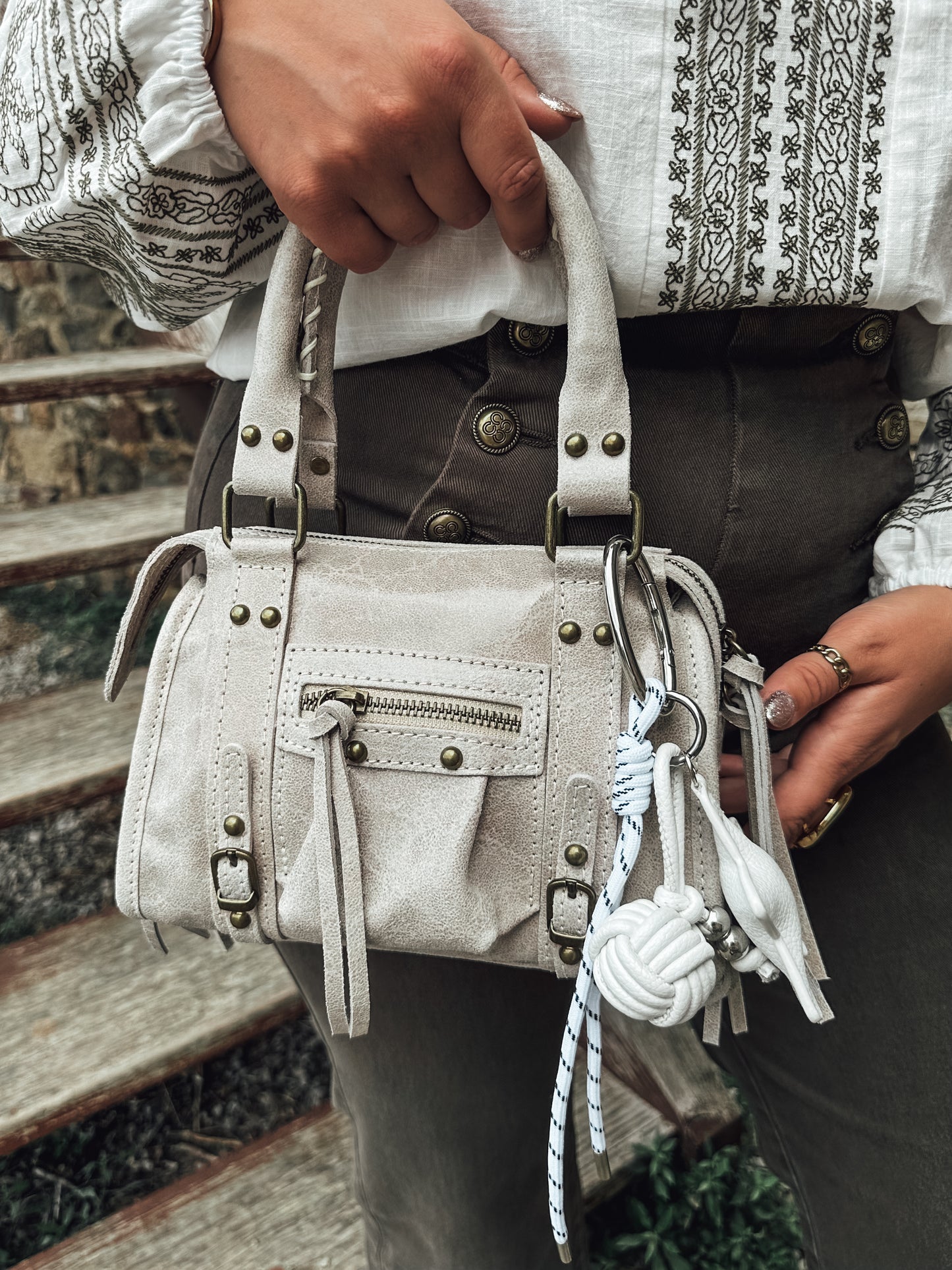 Sac cuir mate - small