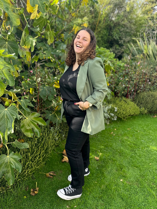 Blazer Kathaline + kaki