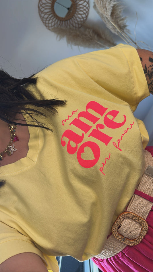 T-shirt "AMORE" +