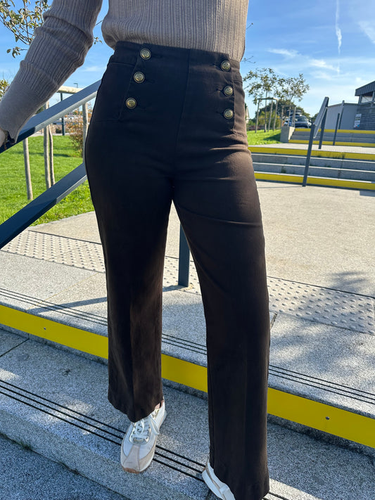 Jean Victorine - marron - WIDE