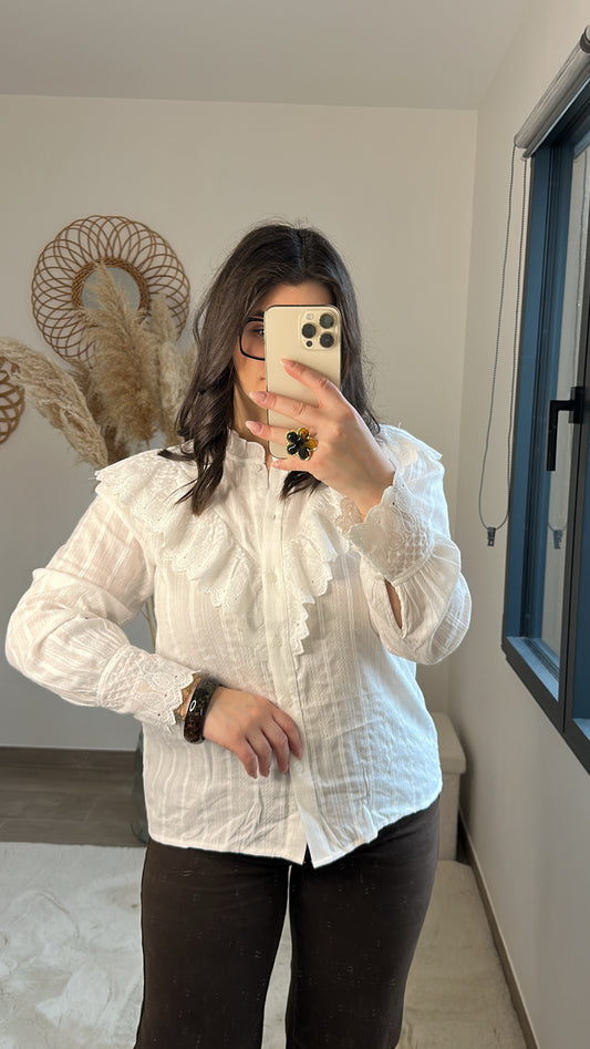 Blouse Dune - blanc
