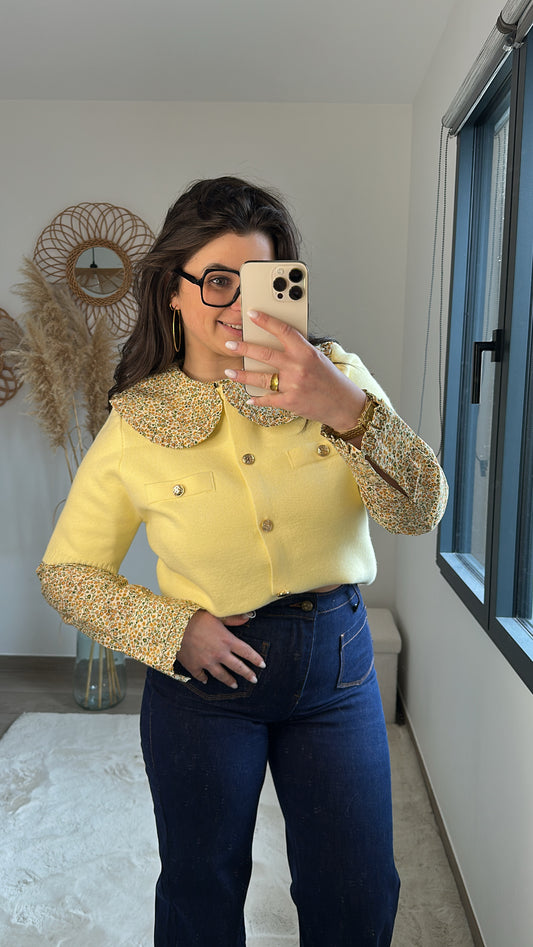 Gilet Eleanor - jaune