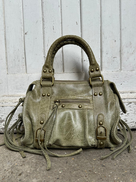 Sac Capucine en cuir mate - small
