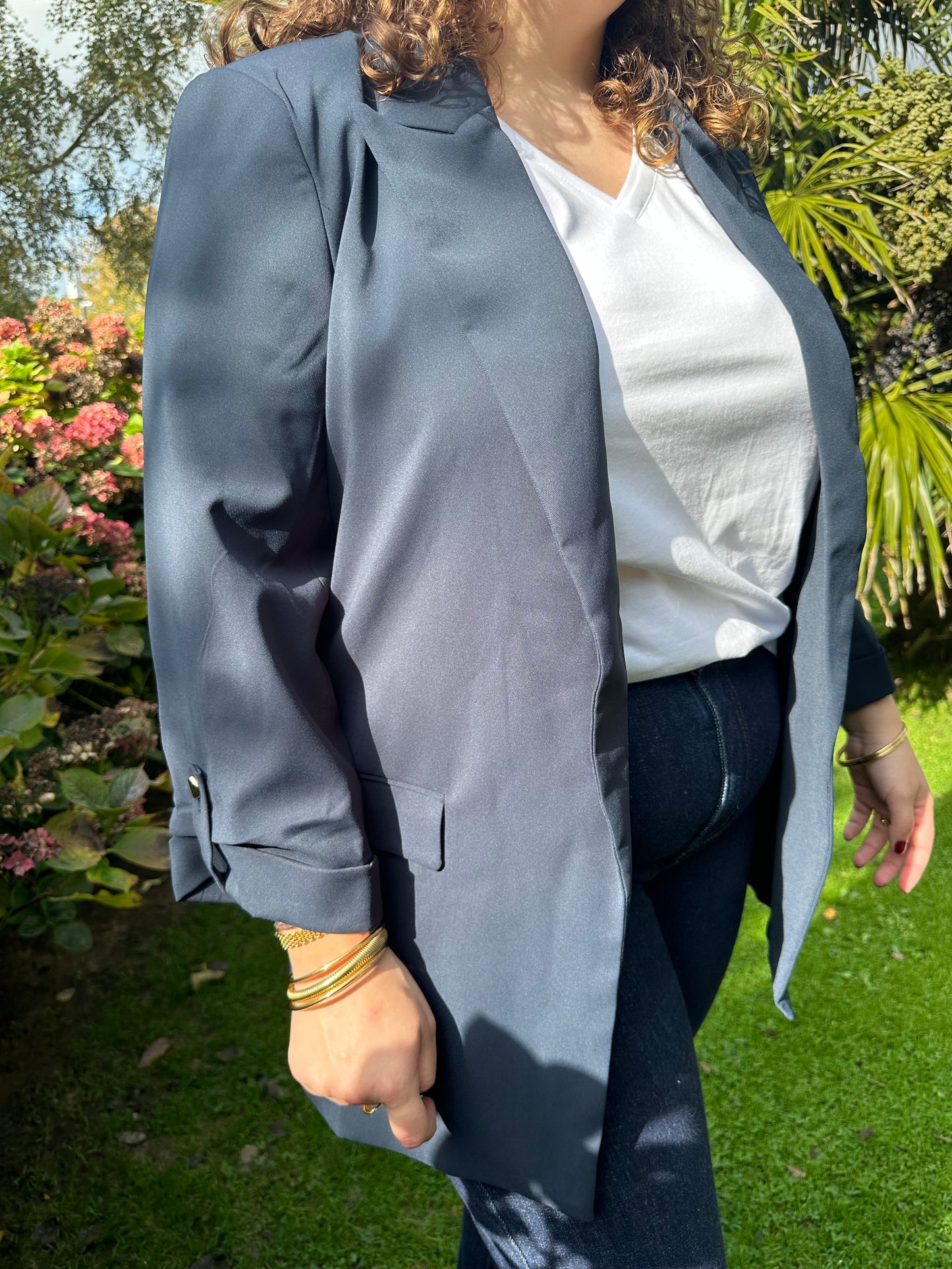 Blazer Kathaline + bleu marine