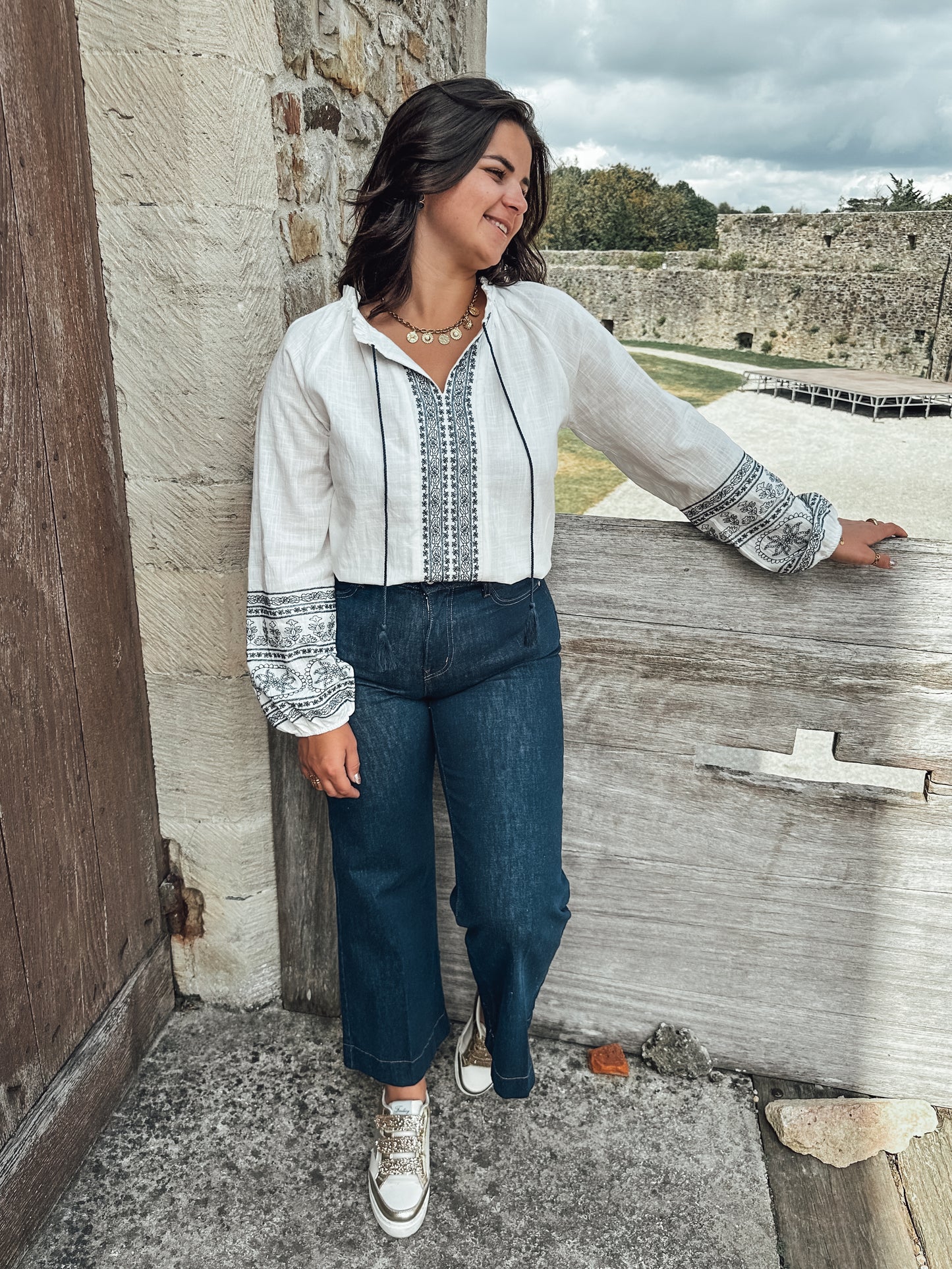 Blouse Albane - marine