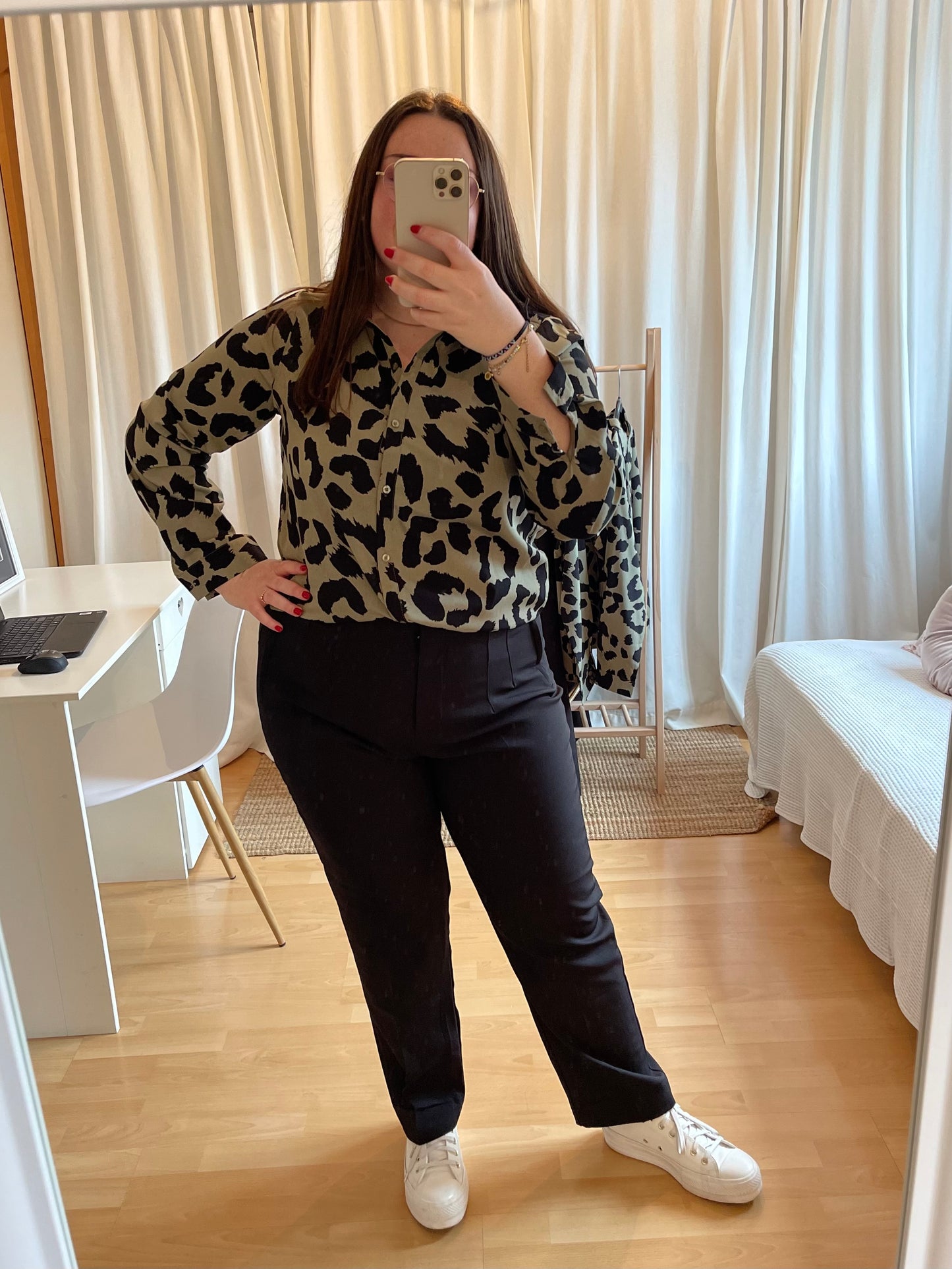 Pantalon Lou-Anne + - noir