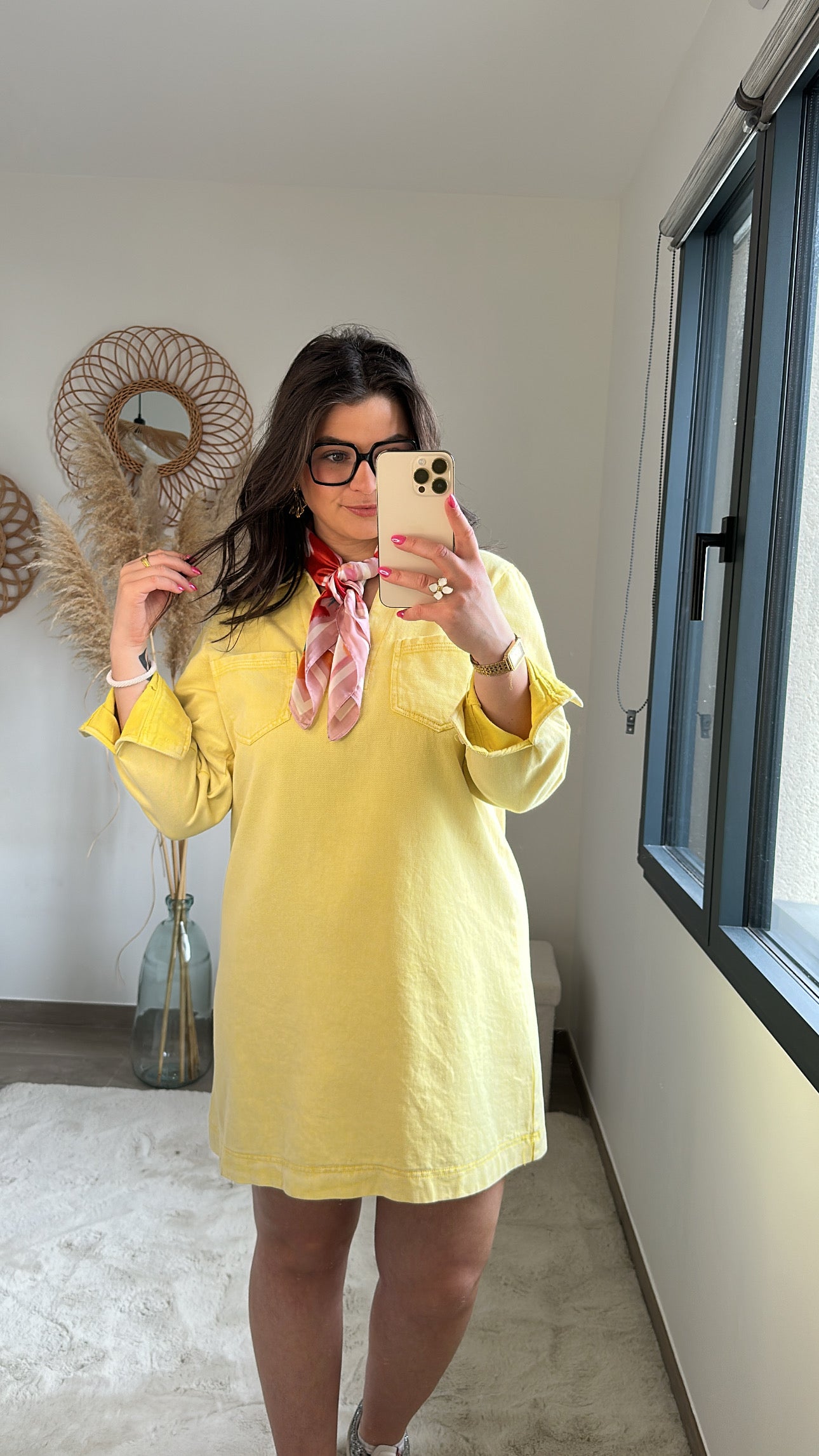Robe Flavie - jaune