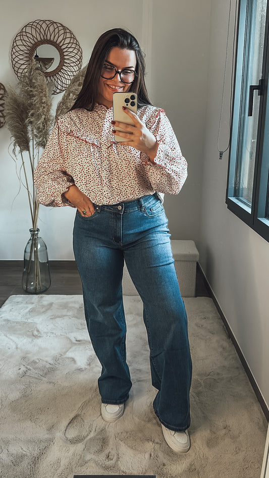 Jean Kate - Bleu - FLARE +