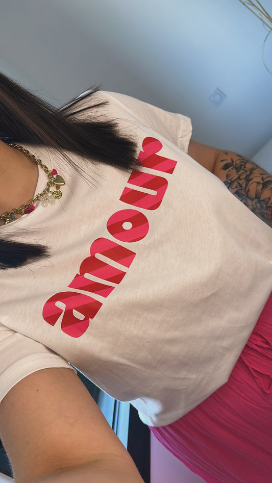 T-shirt « amour »