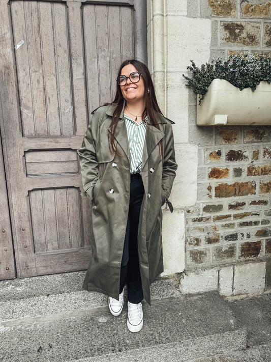Trench Berenice - kaki