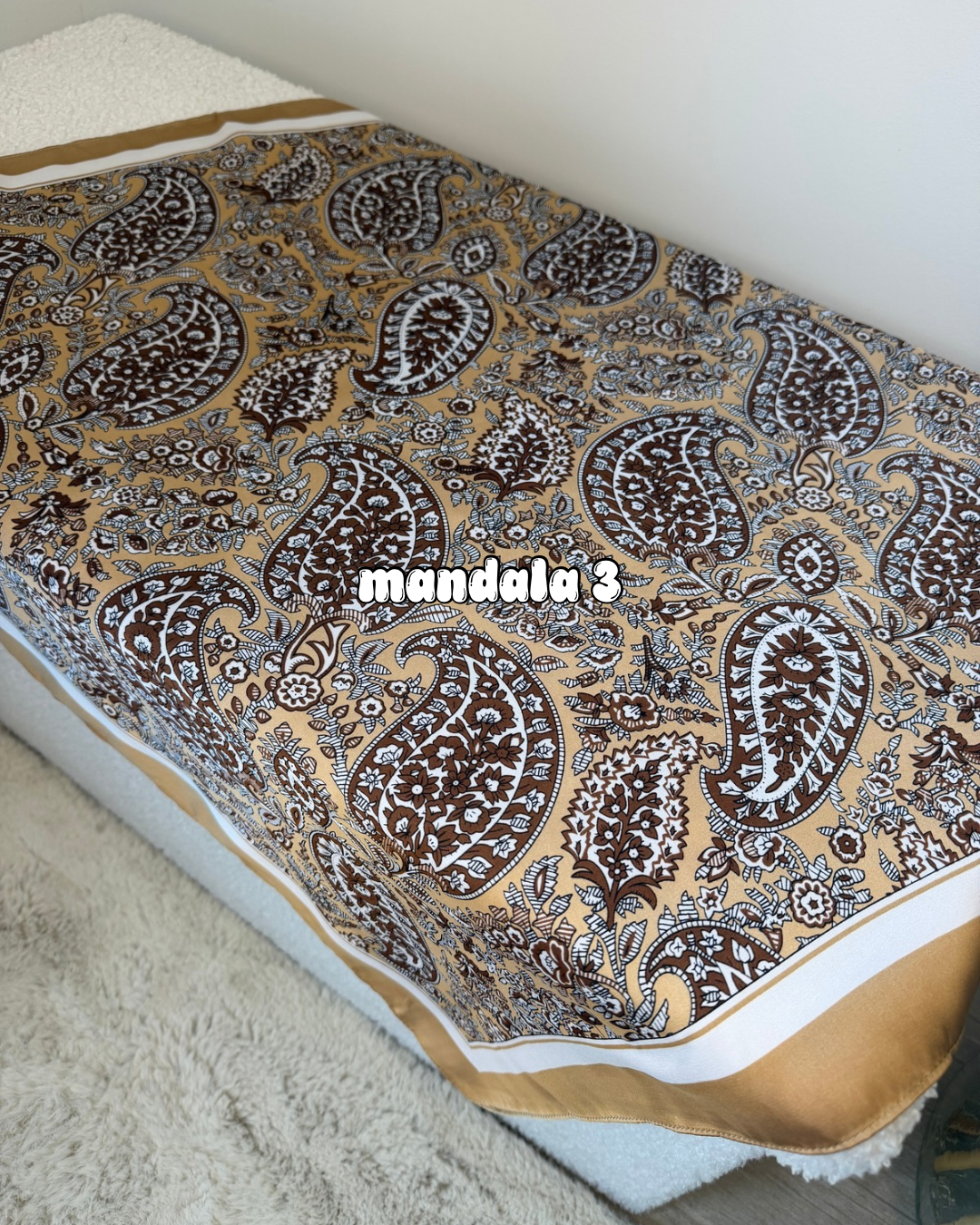 Foulard carré - mandala