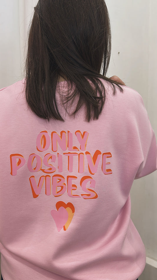 T-shirt « ONLY POSITIVE VIBES »
