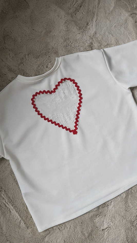 T-shirt coeur