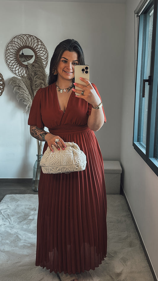 Robe Rosie - terracotta