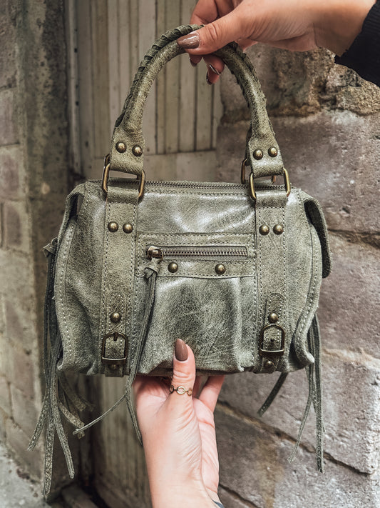 Sac cuir mate - small