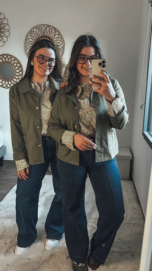 Veste Églantine - kaki