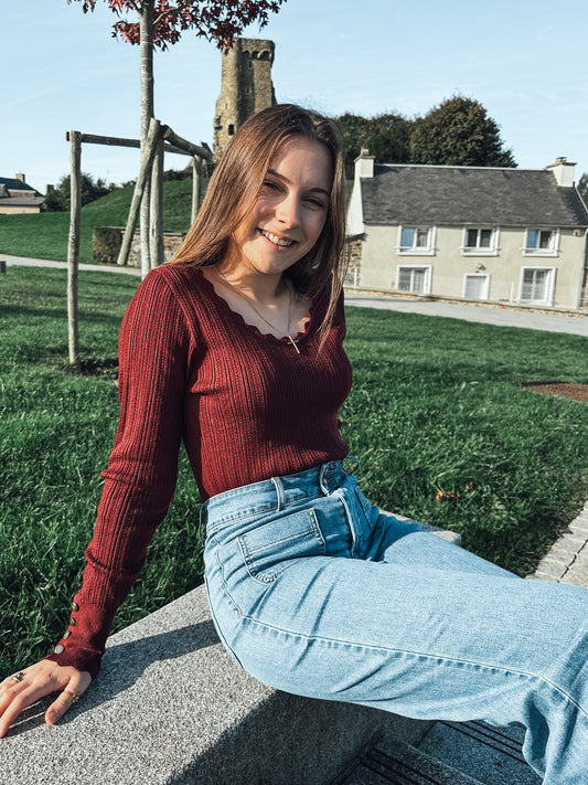 Pull Lola - Bordeaux