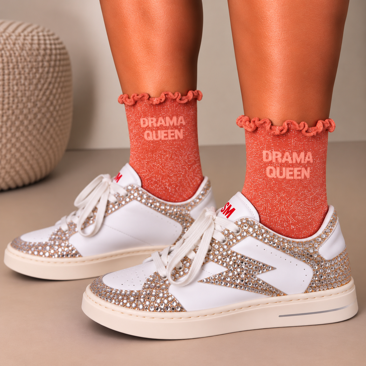 Chaussettes à paillettes