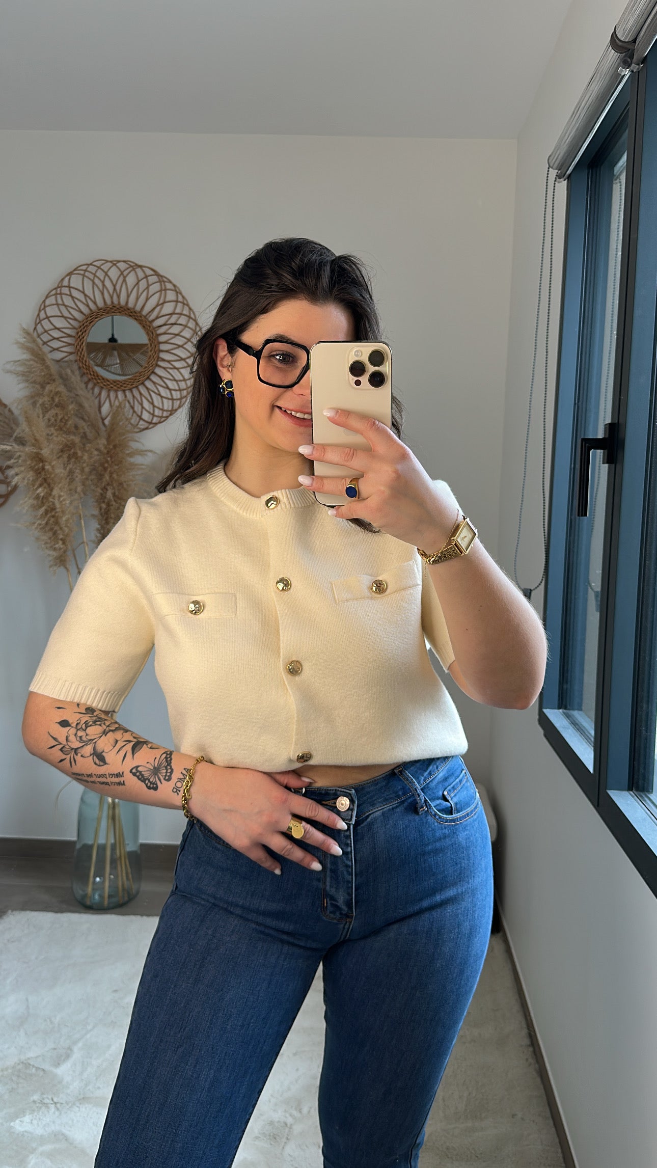 Gilet Eleanor - beige