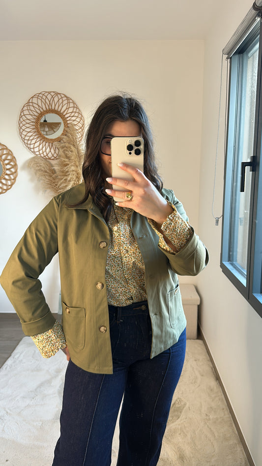 Veste Églantine - kaki