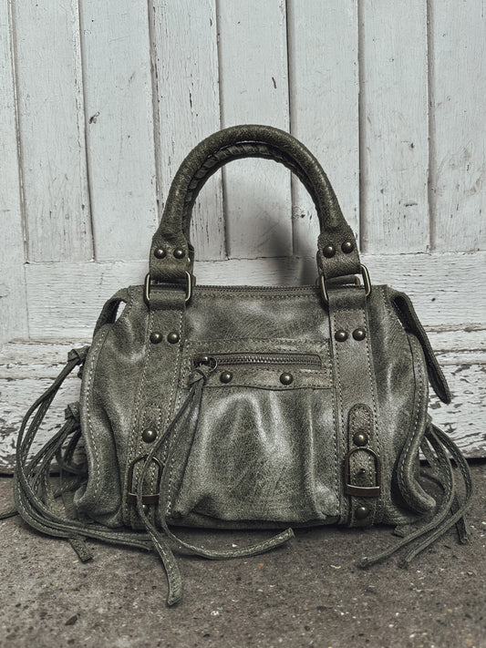 Sac Capucine en cuir mate - small