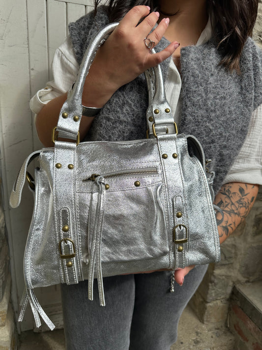 Sac cuir irisé - médium