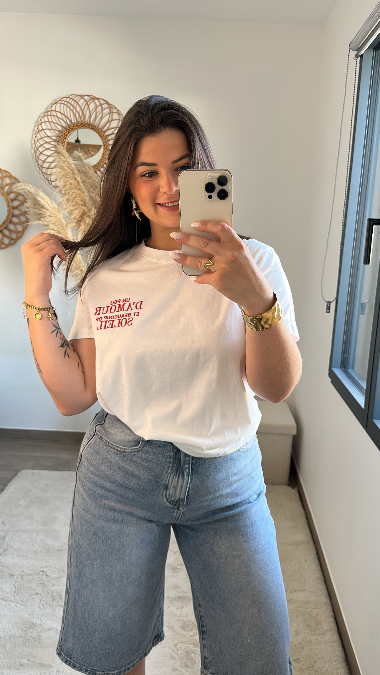 T-shirt « un peu d’amour.. »