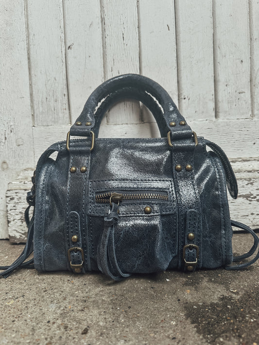 Sac Capucine en cuir mate - small