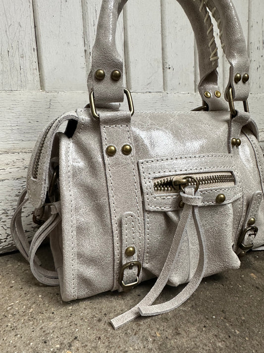 Sac Capucine en cuir mate - small