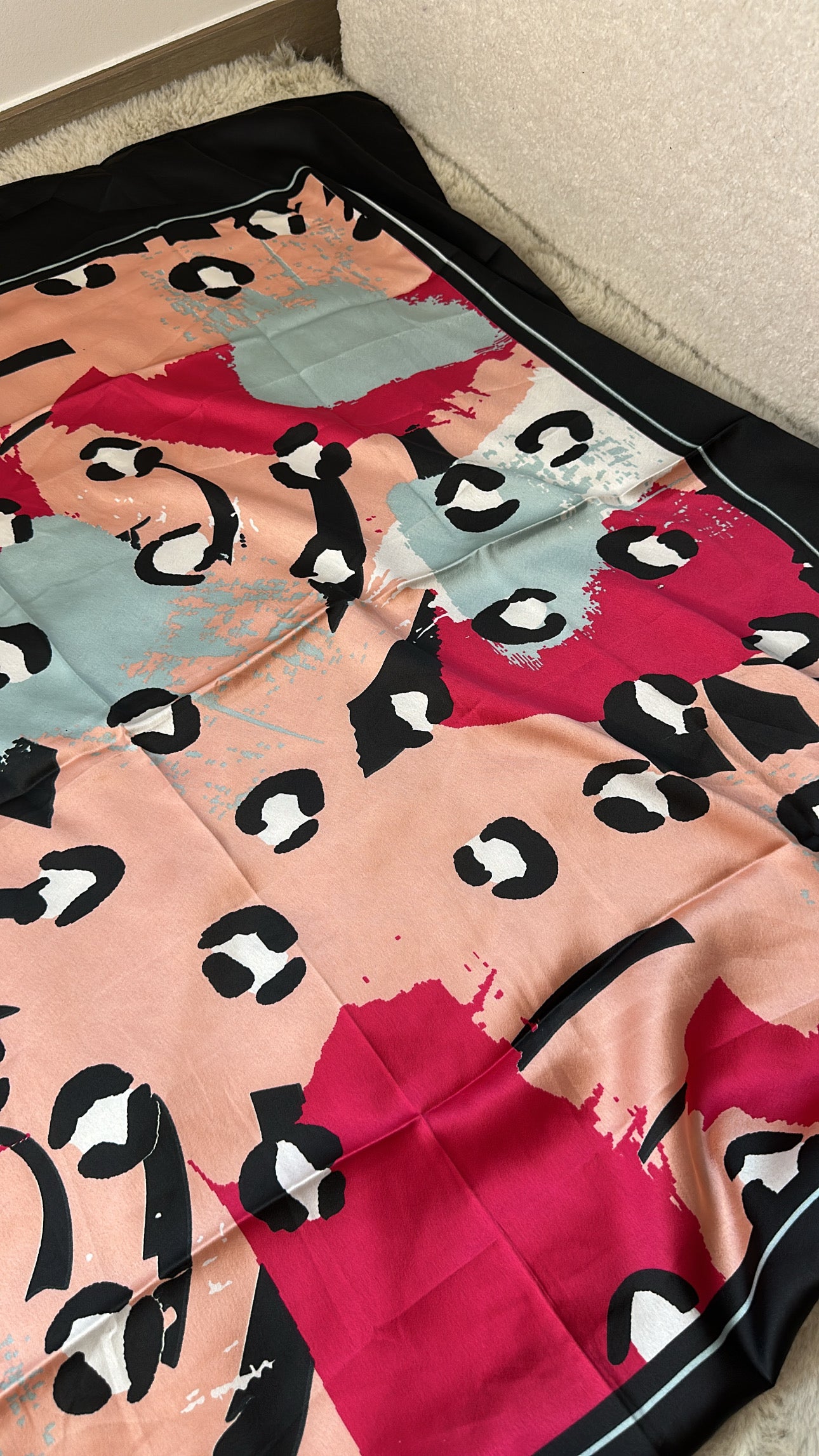 Grand foulard carré