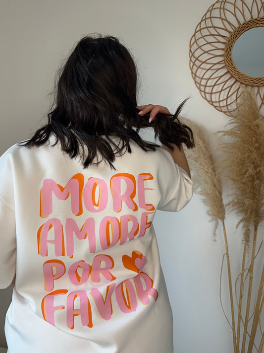 T-shirt « MORE AMORE POR FAVOR »