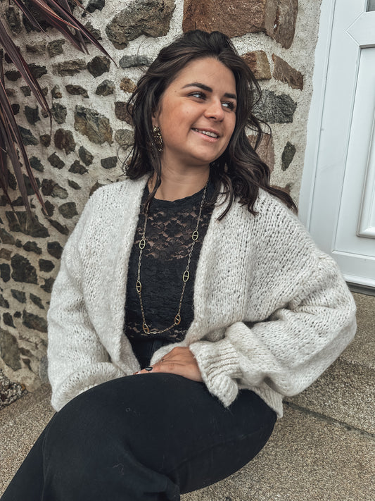 Gilet Céline - écru