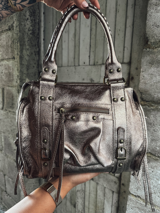 Sac cuir irisé - médium