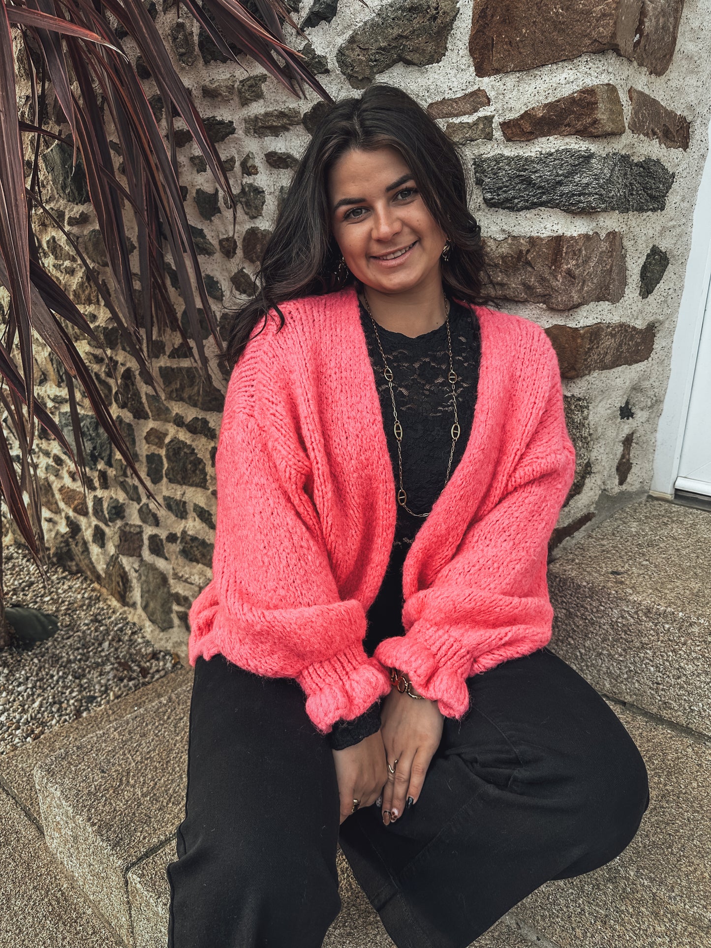 Gilet Céline - fuschia