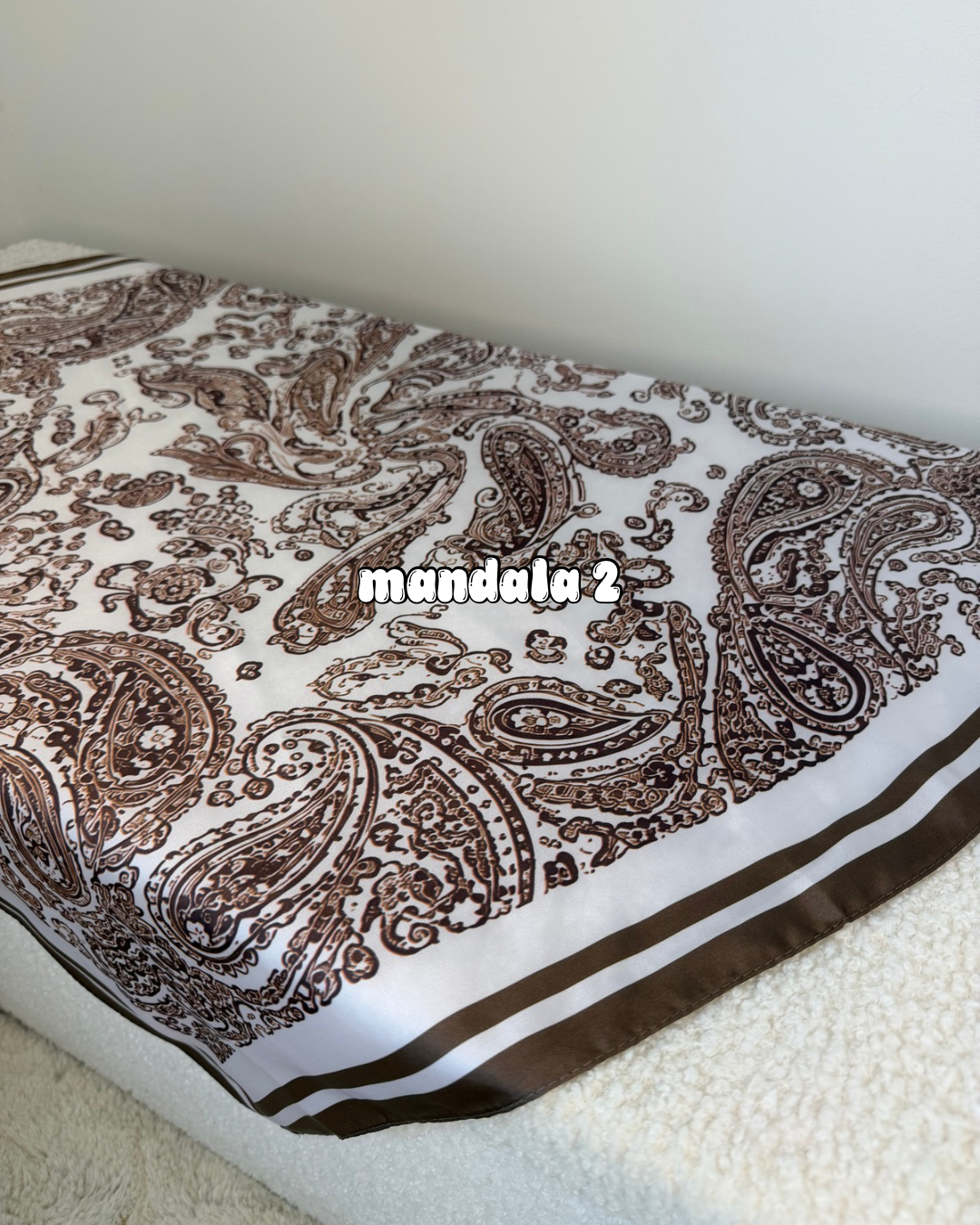 Foulard carré - mandala