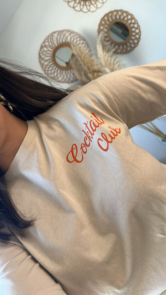 T-shirt « cocktail club »